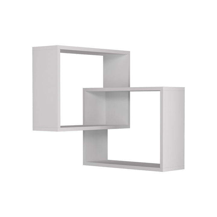 Fali polc Ring - White-VASBÚTOR