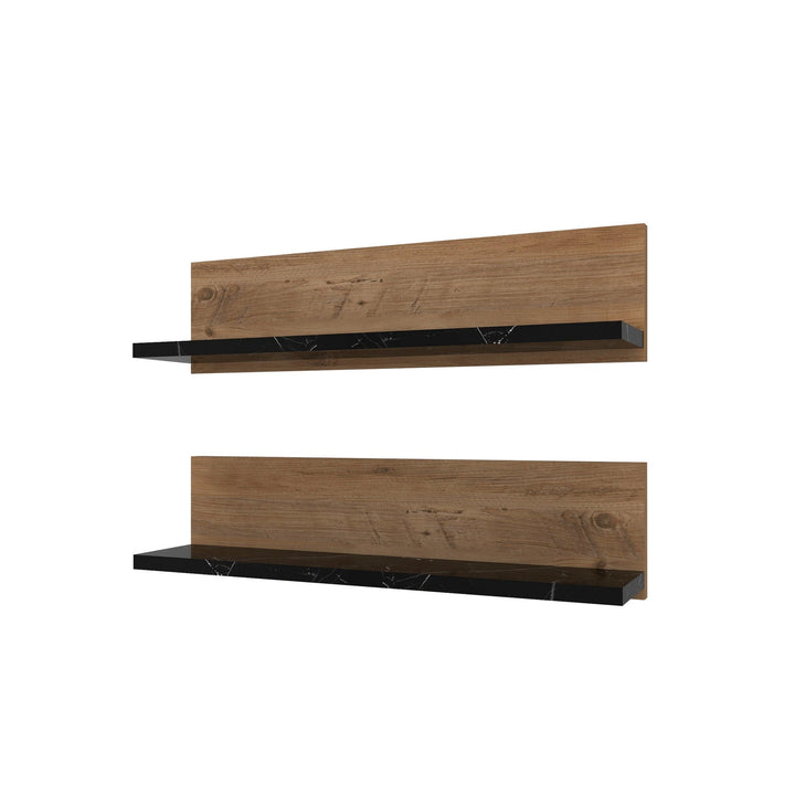 Fali polc Shelf - Fekete-VASBÚTOR
