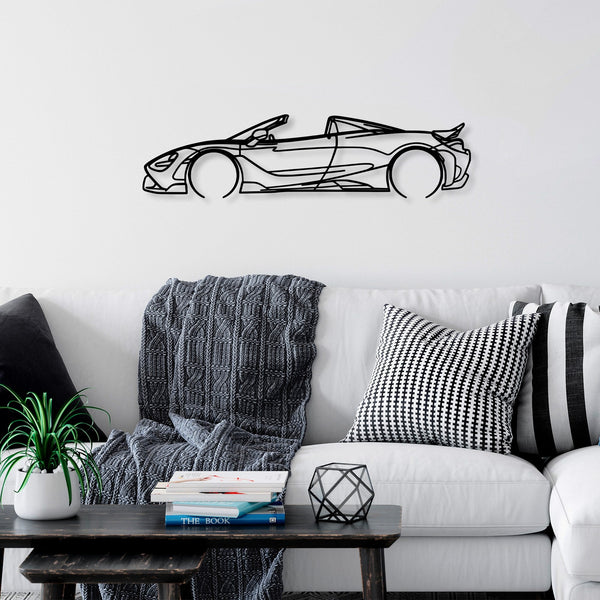 Fém fali dekoráció, McLaren 720S Silhouette-VASBÚTOR