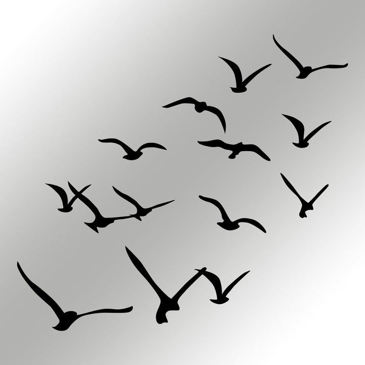 Fém fali dekoráció, Migration-VASBÚTOR