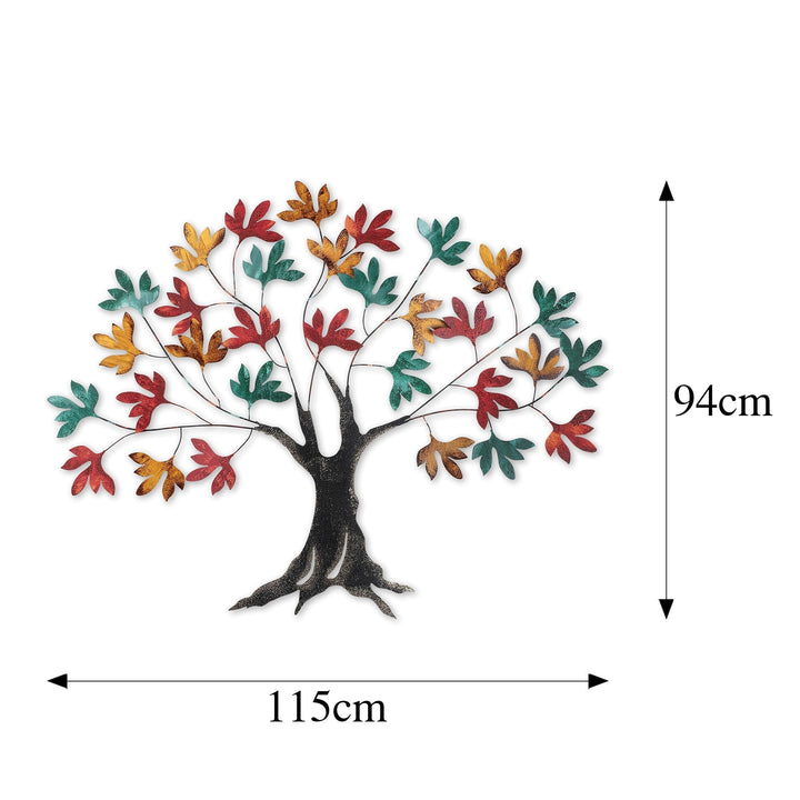Fém fali dekoráció, Yggdrasil-VASBÚTOR