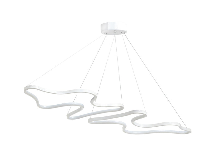 Függőlámpa, Duple Artisan - Fehér Body, Sárga Light-VASBÚTOR
