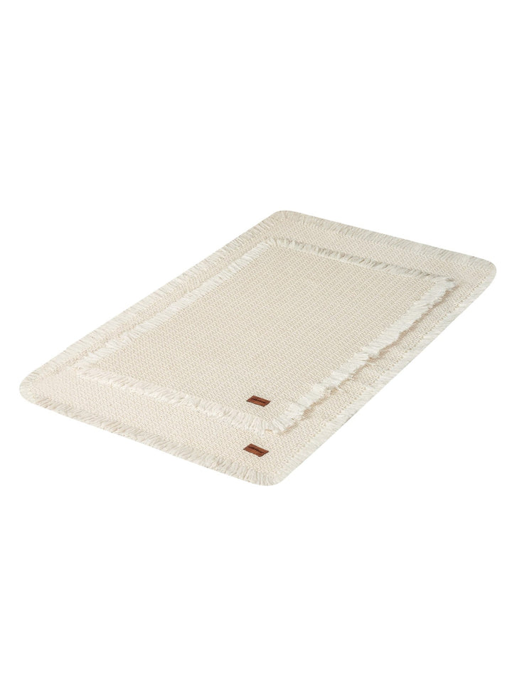 Fürdőszobaszőnyeg Szett (2 db) Bath Rug - Krém-VASBÚTOR