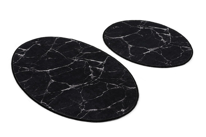 Fürdőszobaszőnyeg Szett (2 db) Marble Djt-VASBÚTOR