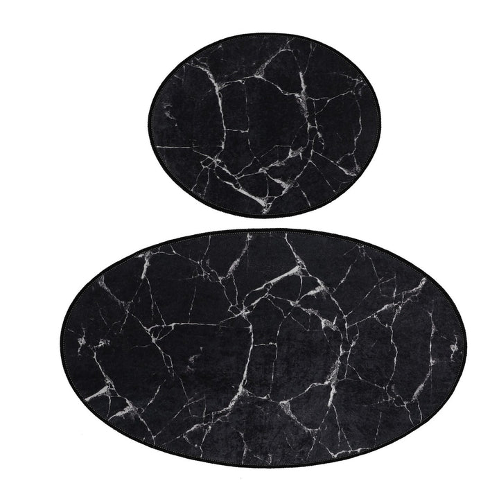 Fürdőszobaszőnyeg Szett (2 db) Marble Djt-VASBÚTOR