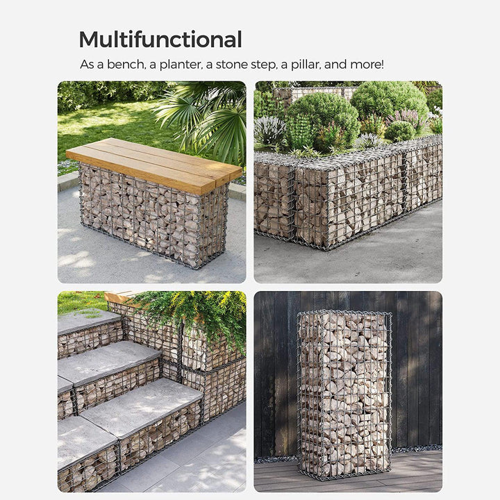 Gabion kosár, fém gabion ketrec 5 x 10 cm-es-VASBÚTOR