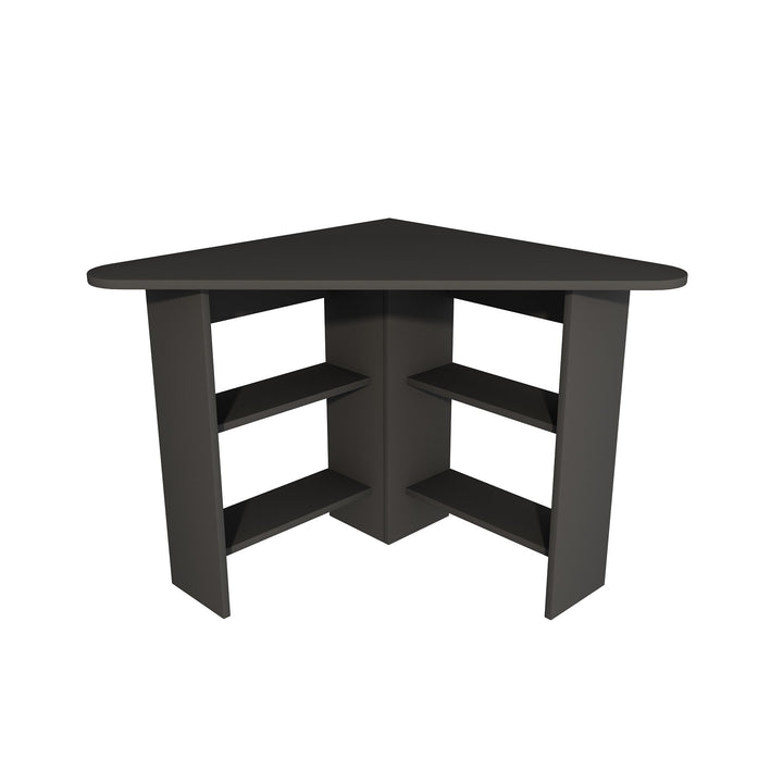 Íróasztal Corner - Antracit-VASBÚTOR