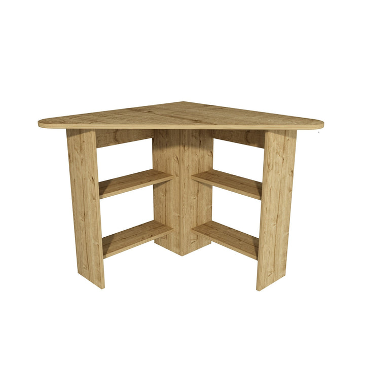 Íróasztal Corner - Sapphire Oak-VASBÚTOR