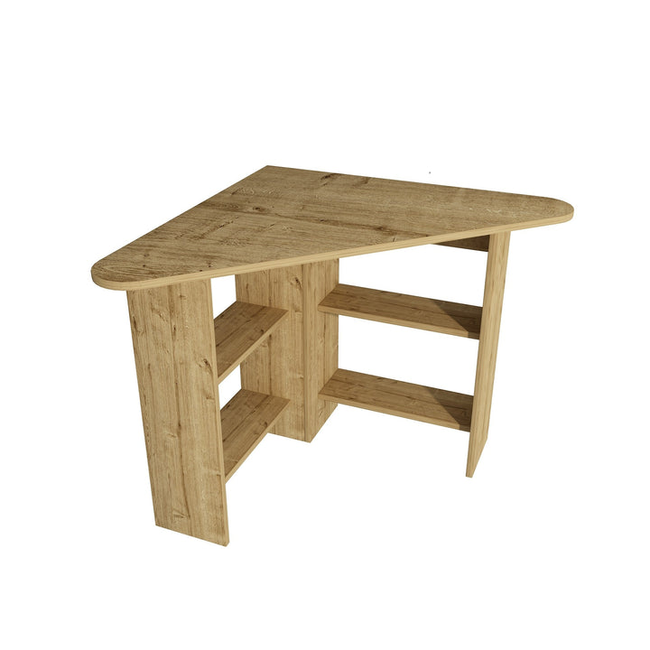 Íróasztal Corner - Sapphire Oak-VASBÚTOR