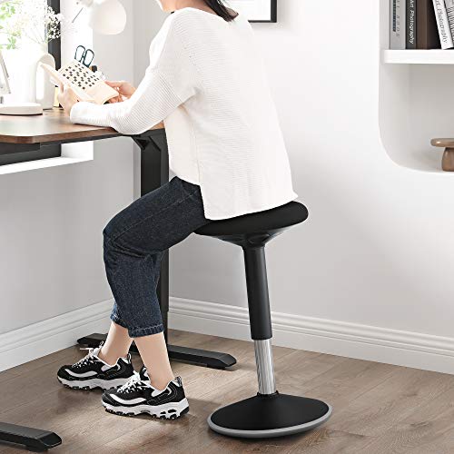 Irodai szék, ergonomikus szék, 56-81 cm magasságban állítható, fekete-VASBÚTOR