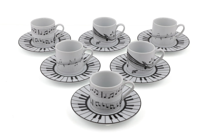 Kávéscsészék szett Set (12 db), 710KTP9592-VASBÚTOR