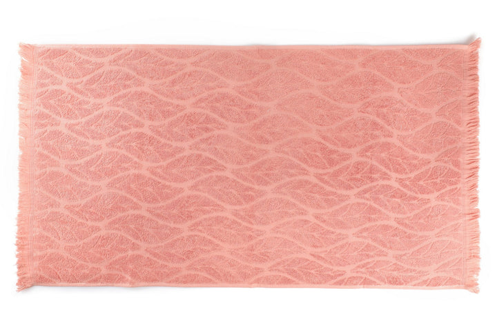 Kéztörlő Szett (2 db) Leaf - Salmon-VASBÚTOR