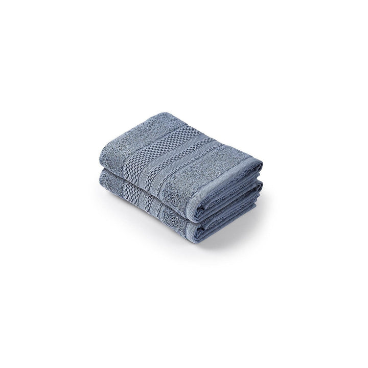 Kéztörlő Szett (2 db) Piramit - Indigo kék-VASBÚTOR