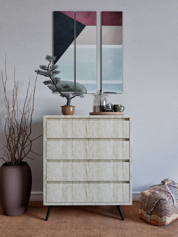 Komód Suvera - Travertine-VASBÚTOR