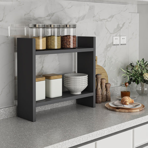 Konyhai polc Denver - Anthracite-VASBÚTOR