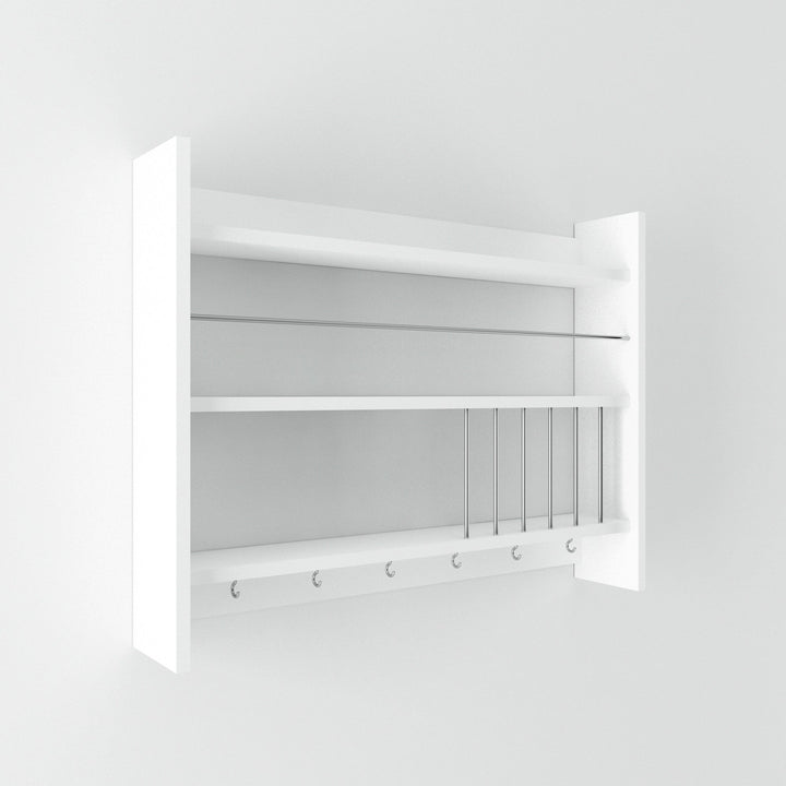 Konyhai polc Kolin - White-VASBÚTOR