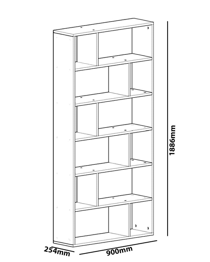 Könyvespolc Form-VASBÚTOR