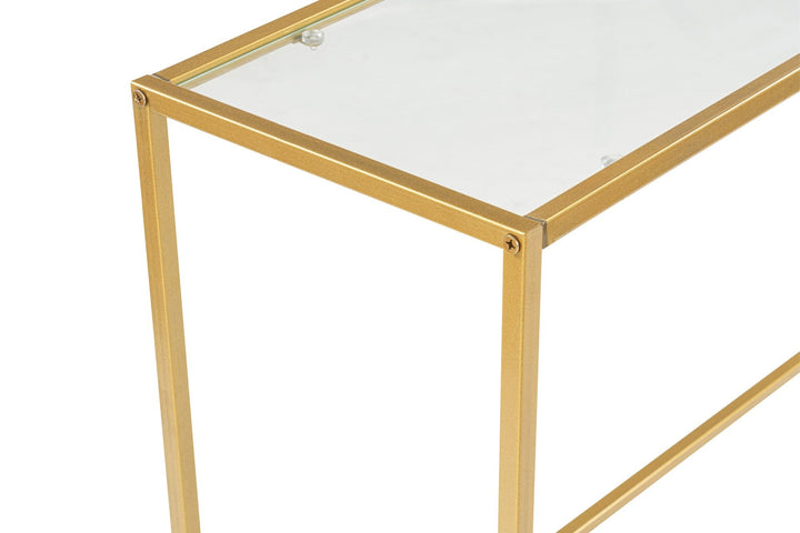 Konzolasztal Canvas - Gold-VASBÚTOR