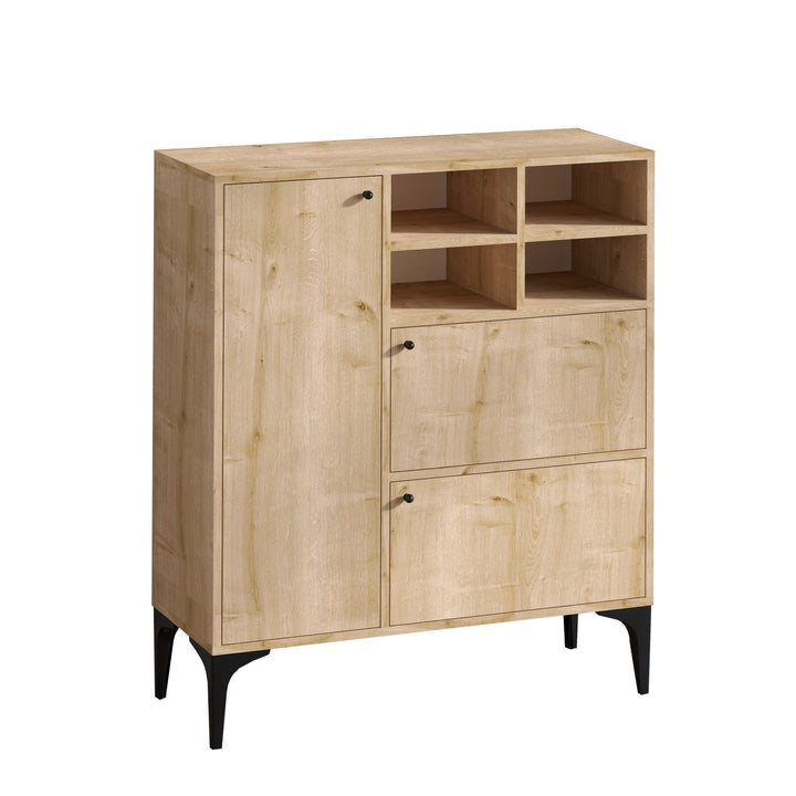 Konzolasztal Ewa - Sapphire Oak-VASBÚTOR