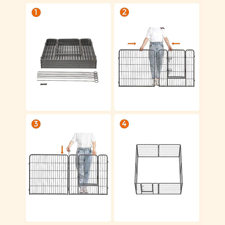 Kutya kennel, kutyaketrec, 80cm magas | FEANDREA-VASBÚTOR