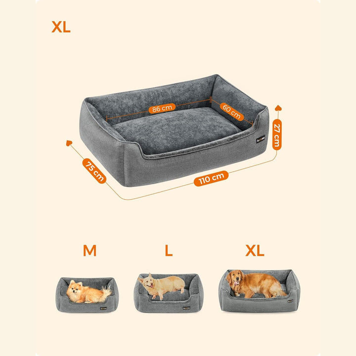 Kutyaágy,fekhely nagytestű kutyáknak, XL, világosszürke | FEANDREA-VASBÚTOR