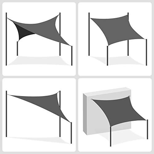 Napvitorla 2 x 3 m szürke-VASBÚTOR