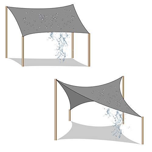Napvitorla 2 x 3 m szürke-VASBÚTOR