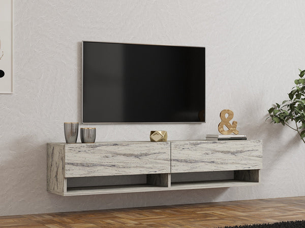 TV szekrény Arges - Freesia, Marble-VASBÚTOR