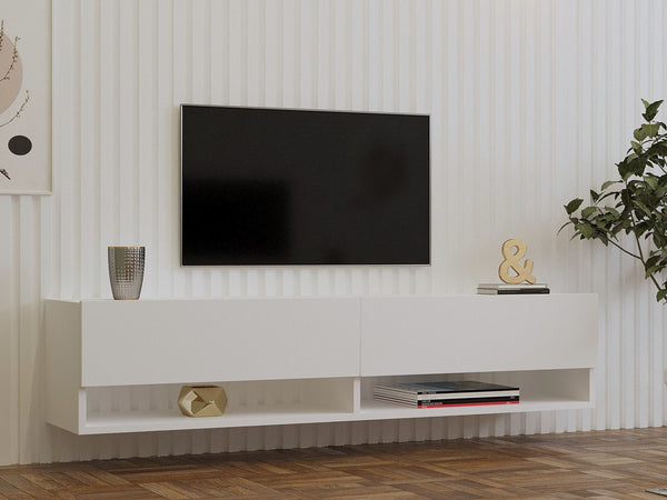 TV szekrény Arges - White-VASBÚTOR