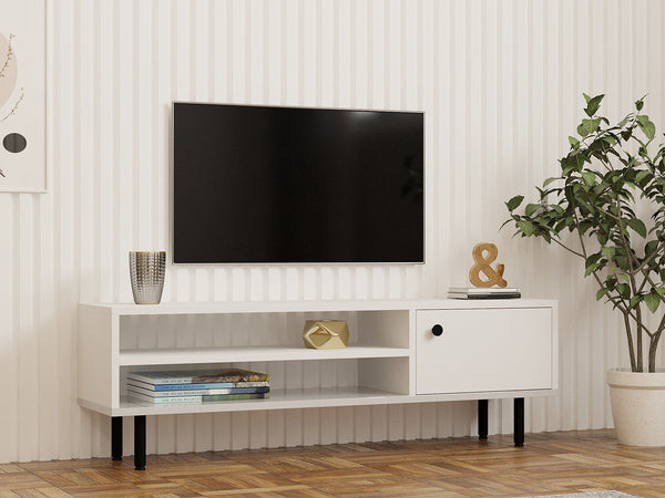 TV szekrény Avila - White-VASBÚTOR