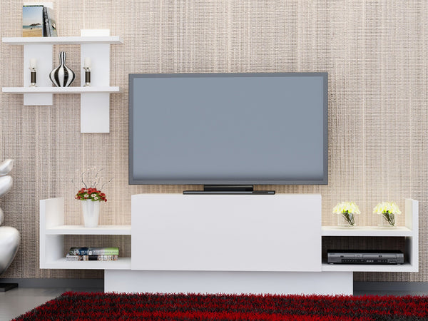 TV szekrény Bahar - White-VASBÚTOR