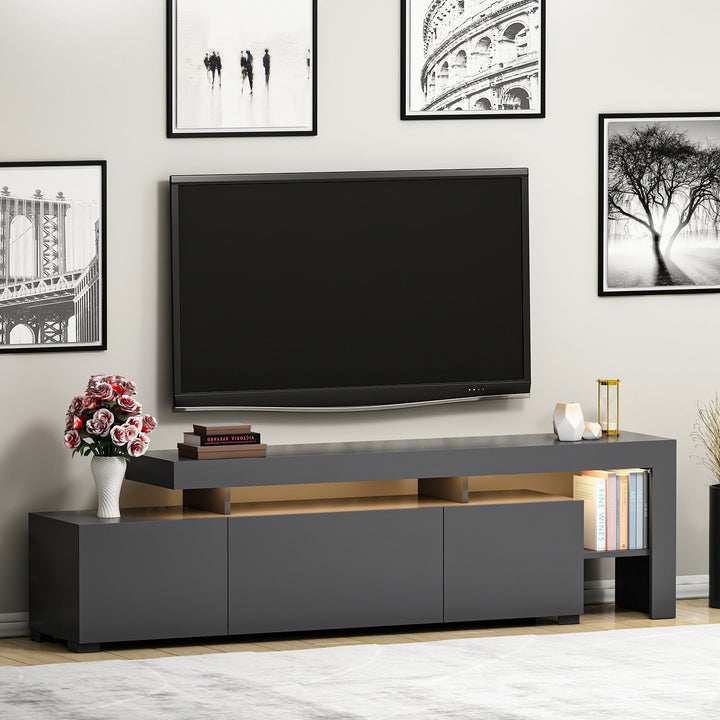 TV szekrény Beliz - Anthracite-VASBÚTOR
