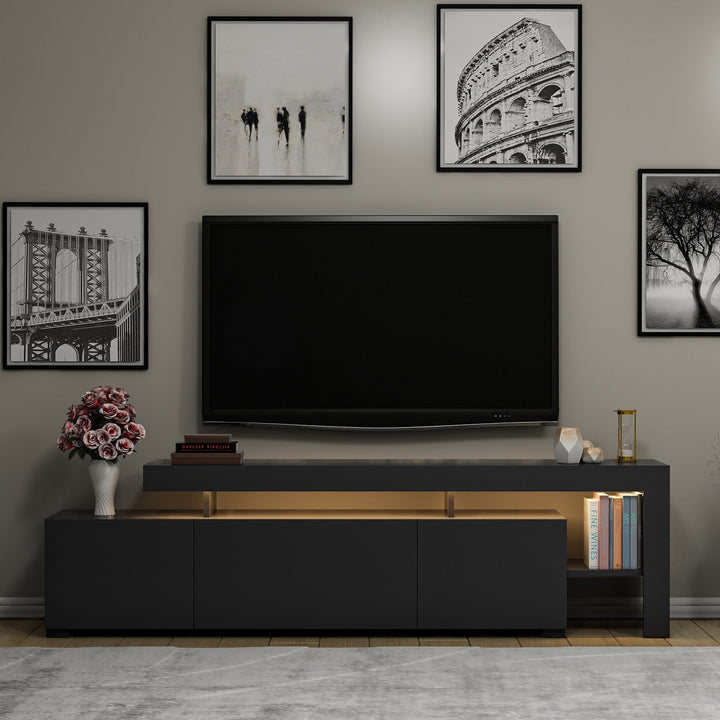 TV szekrény Beliz - Anthracite-VASBÚTOR