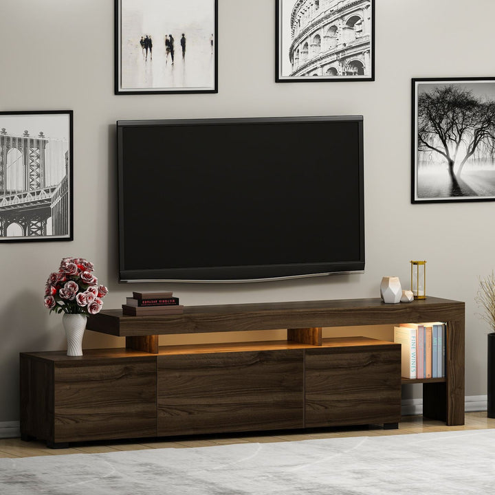 TV szekrény Beliz - Walnut-VASBÚTOR