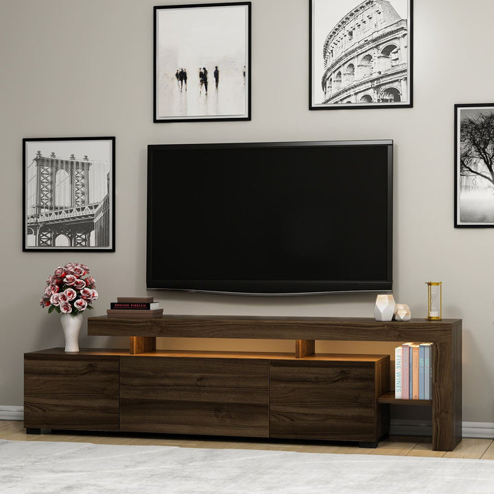 TV szekrény Beliz - Walnut-VASBÚTOR