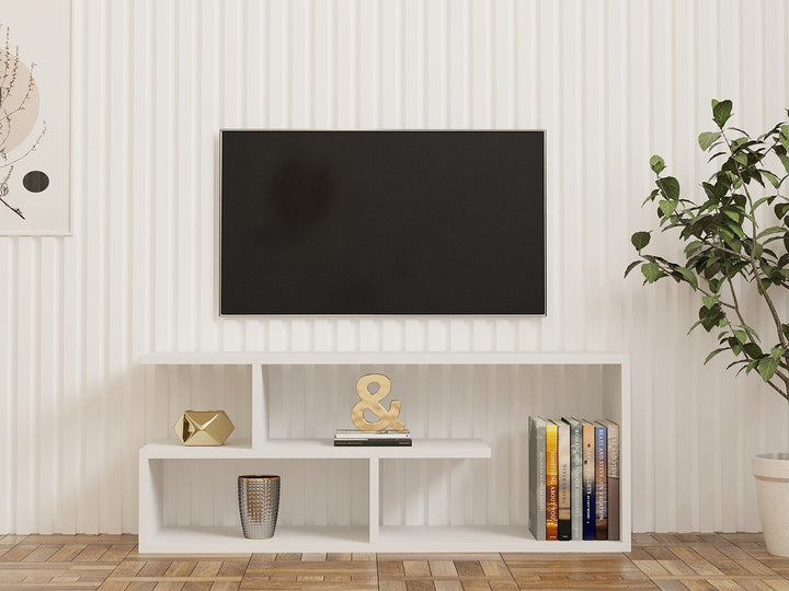 TV szekrény Cafu - White-VASBÚTOR