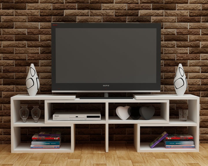 TV szekrény Care - White-VASBÚTOR