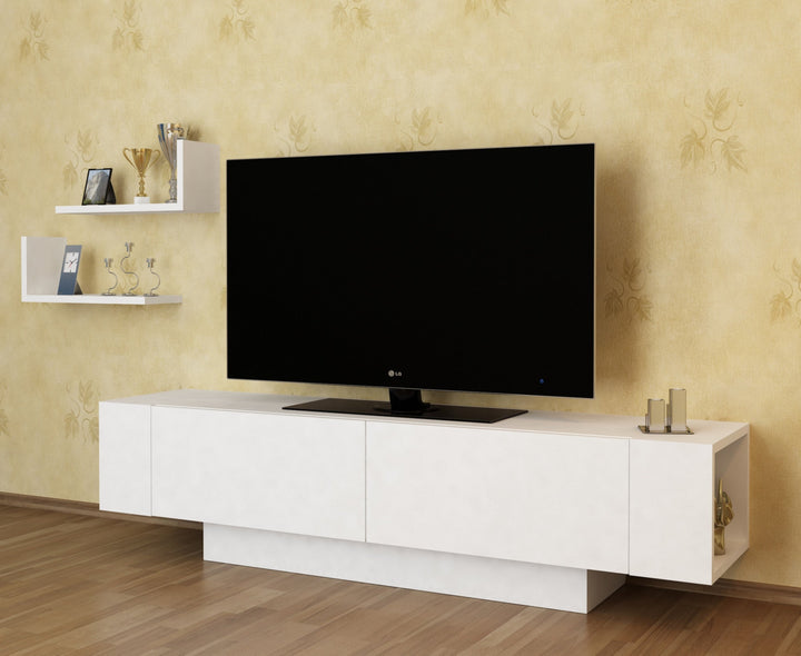 TV szekrény Ekol - White-VASBÚTOR