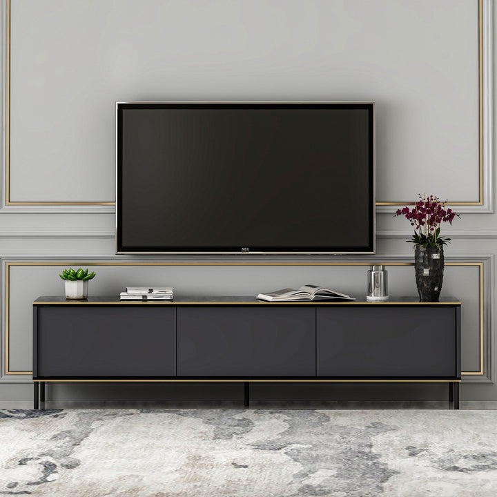 TV szekrény Imaj - Anthracite-VASBÚTOR