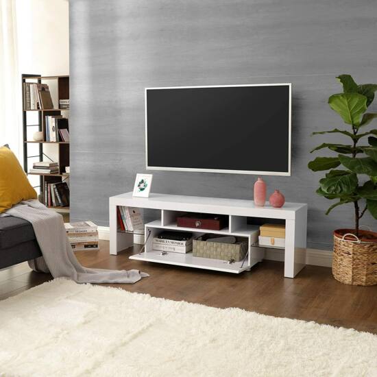 TV-szekrény LED háttérvilágítással-VASBÚTOR