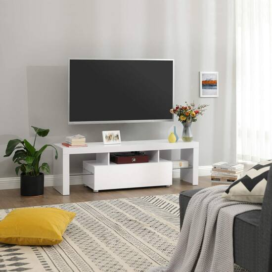 TV-szekrény LED háttérvilágítással-VASBÚTOR