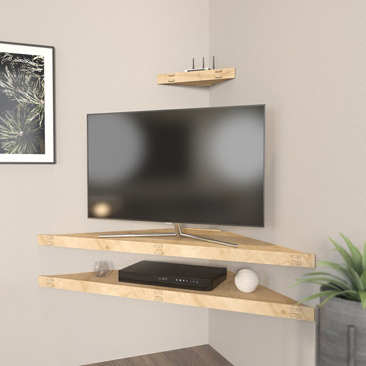 TV szekrény Mensi - Oak-VASBÚTOR
