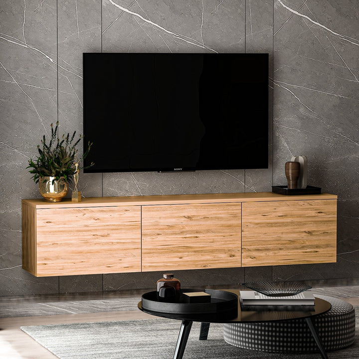TV szekrény Neon - Atlantic Pine-VASBÚTOR