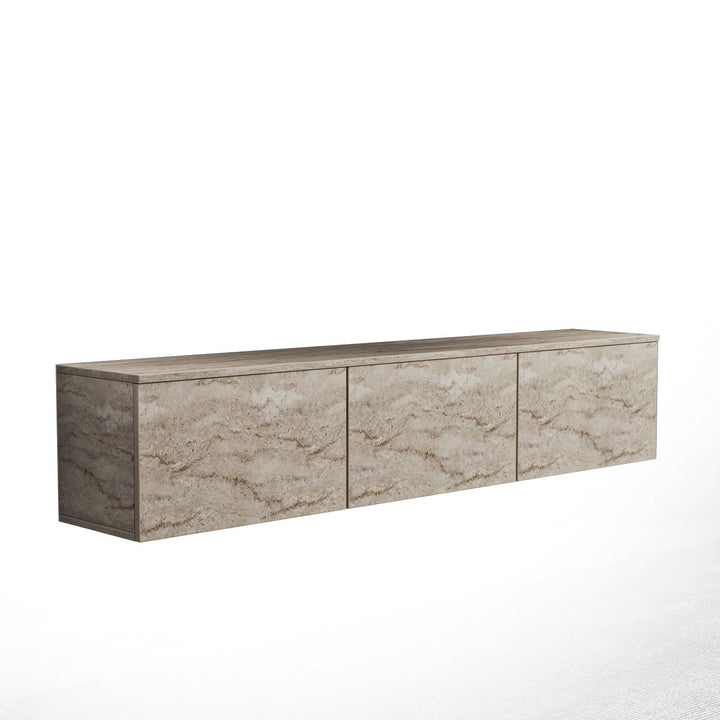 TV szekrény Neon Illuminated - Travertine-VASBÚTOR