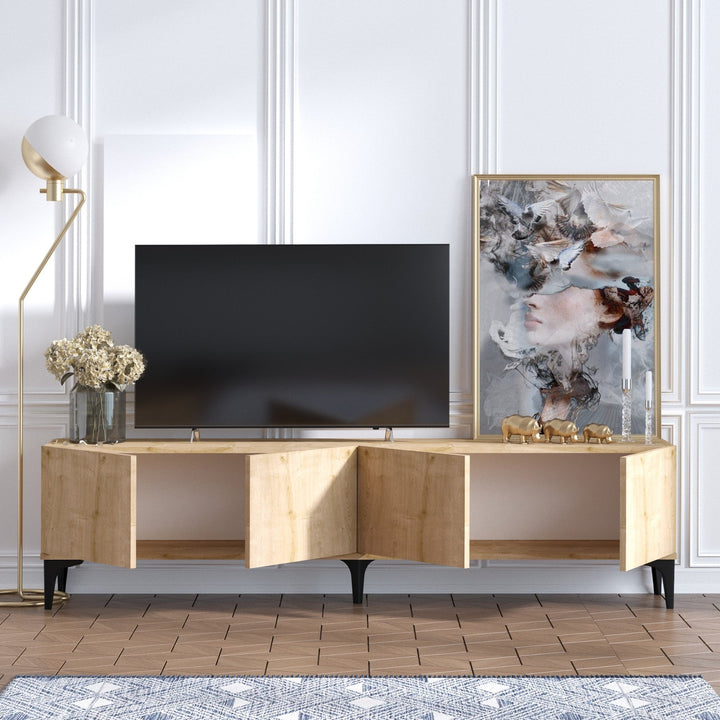 TV szekrény Nora - Sapphire Oak-VASBÚTOR