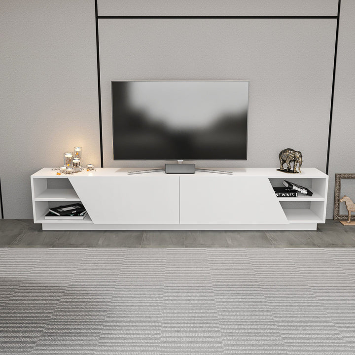 TV szekrény Rhodes - White-VASBÚTOR