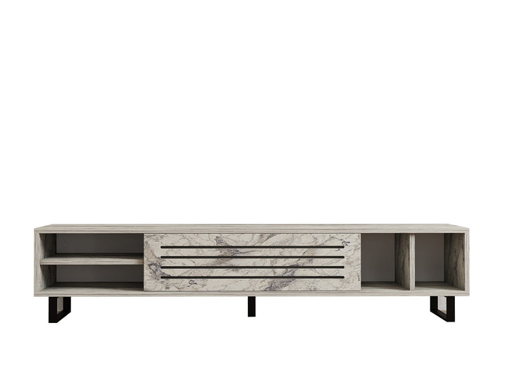 TV szekrény Safir - Freesia, Marble-VASBÚTOR