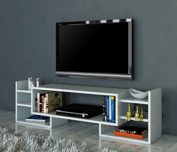 TV szekrény Sema - White-VASBÚTOR