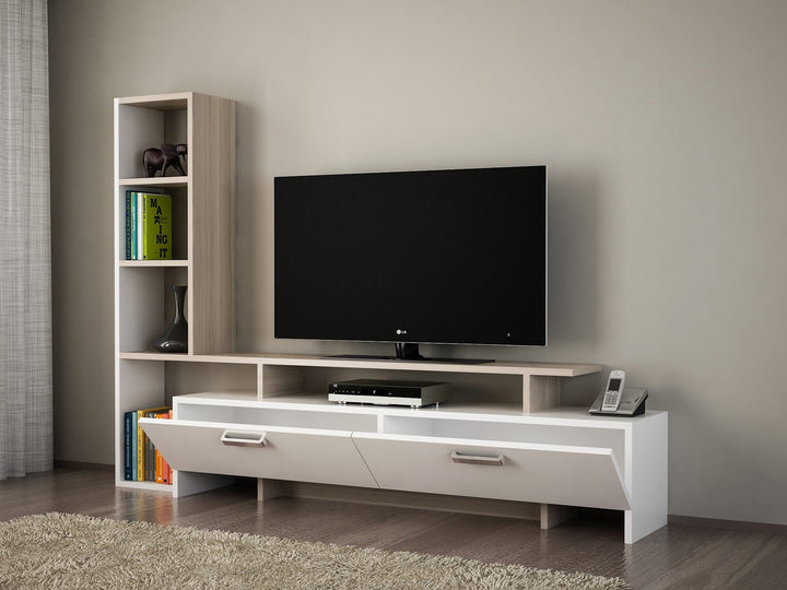 TV szekrény Şimal - White, Cordoba-VASBÚTOR