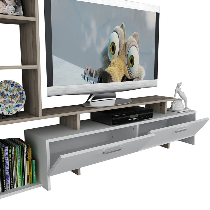 TV szekrény Şimal - White, Cordoba-VASBÚTOR
